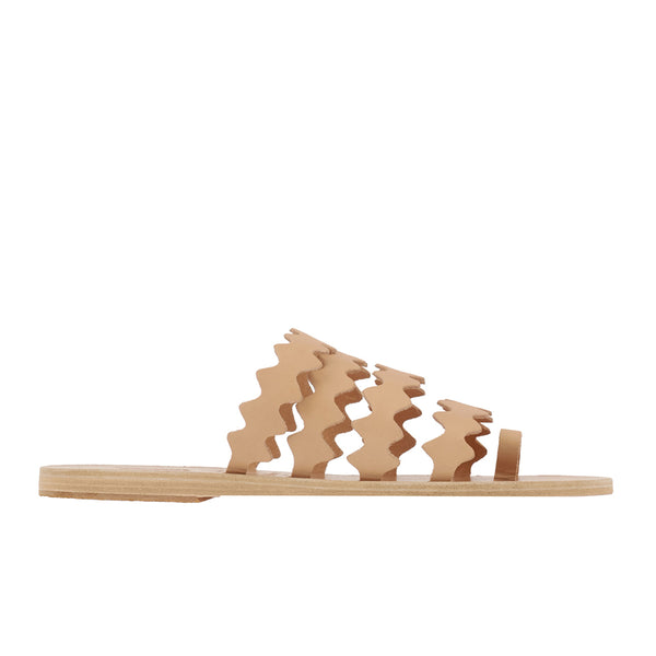 ancient greek sandals Niki onda Natural