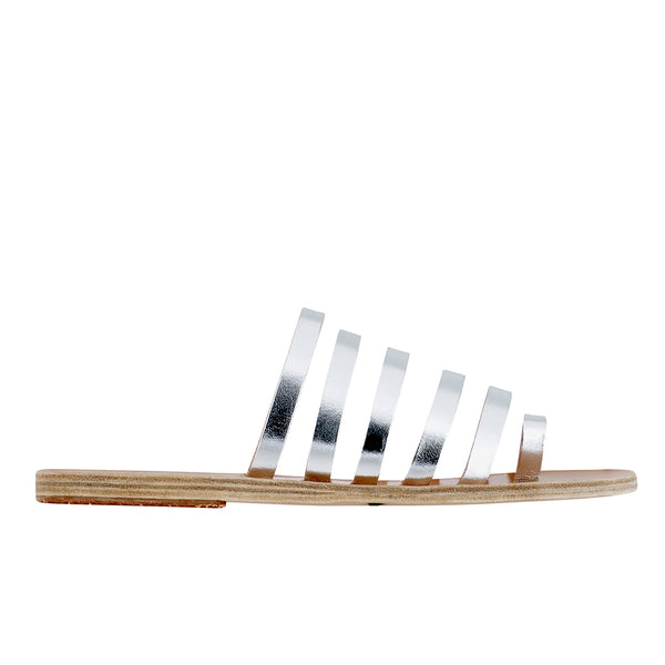 ancient greek sandals Niki Silver