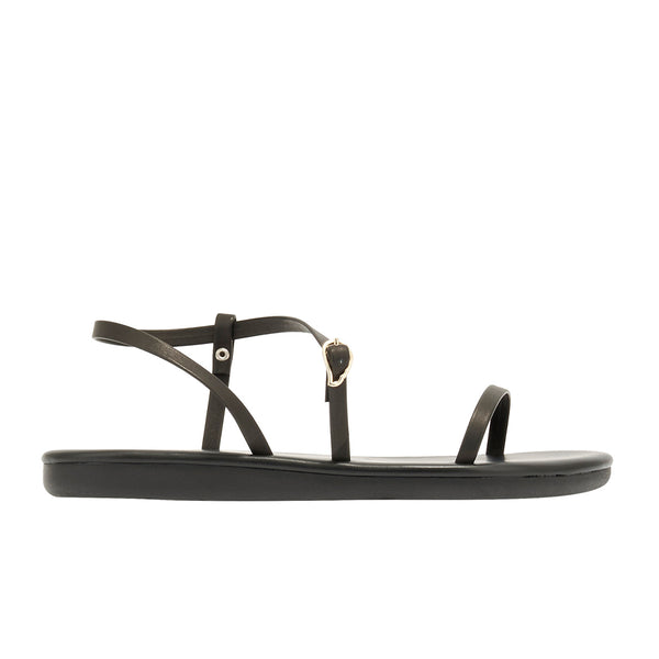 ancient greek sandals Niove flip flop Black