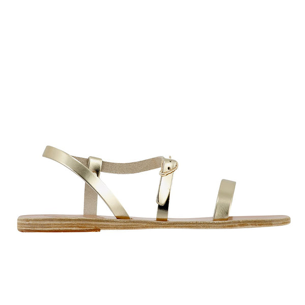 ancient greek sandals Niove Platinum