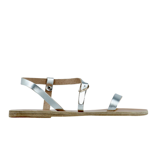 ancient greek sandals Niove Silver