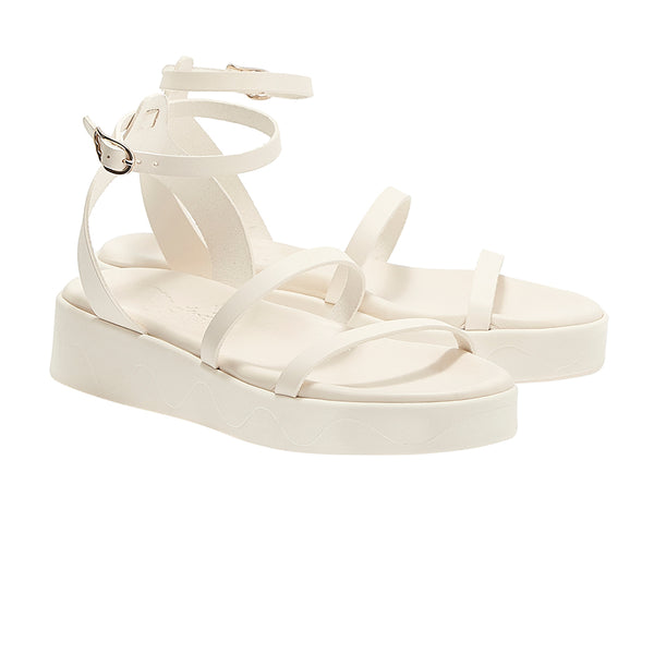 Ancient Greek Sandals Nissida Off White