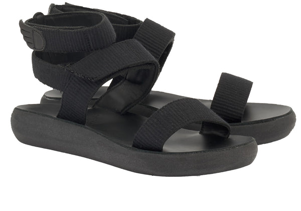 Ancient Greek Sandals Nostalgia Black