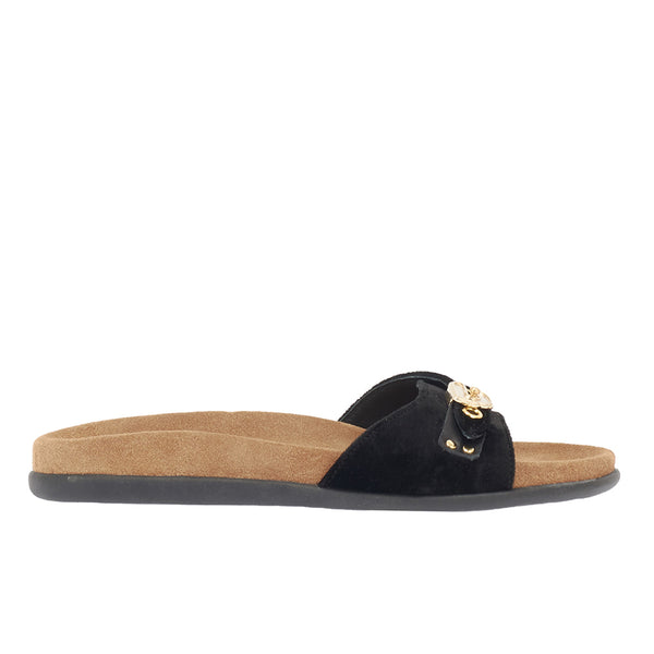 ancient greek sandals Odi Black