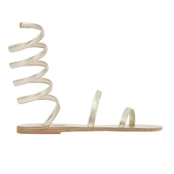 ancient greek sandals Ofis ALL PLATINUM