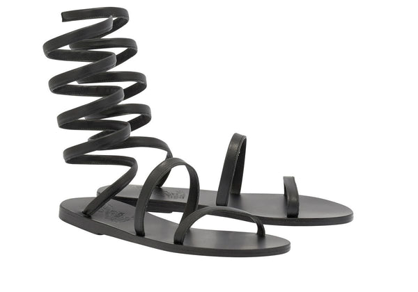 Ancient Greek Sandals Ofis Black
