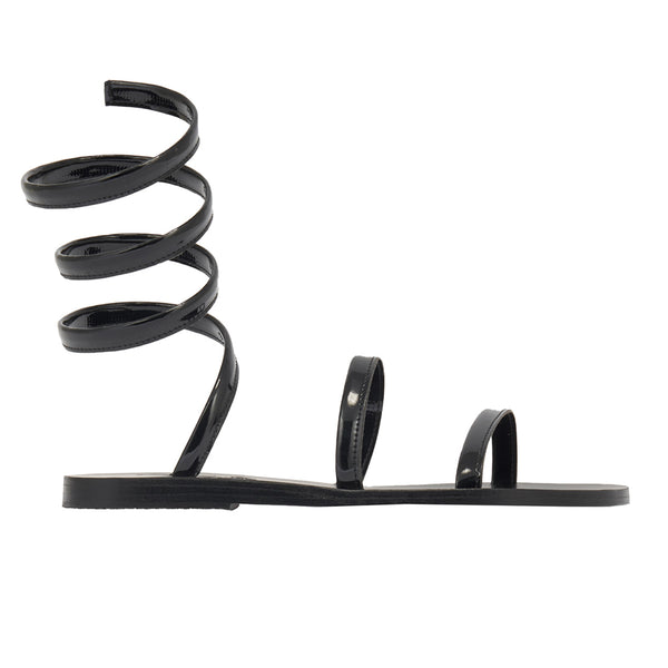 ancient greek sandals Ofis Black