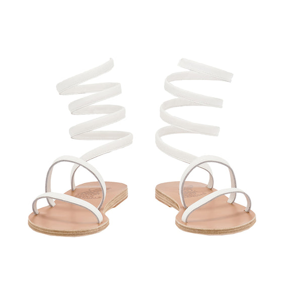 Ancient Greek Sandals Ofis White