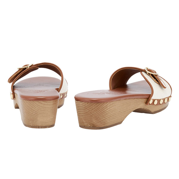 Ancient Greek Sandals Omonia Clog Cotto