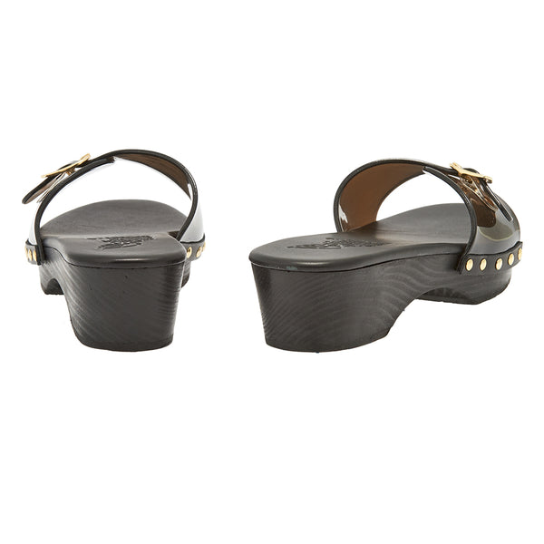 Ancient Greek Sandals Omonia Clog Jelly Black