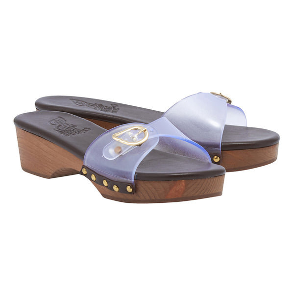 Ancient Greek Sandals Omonia Clog Jelly Clear