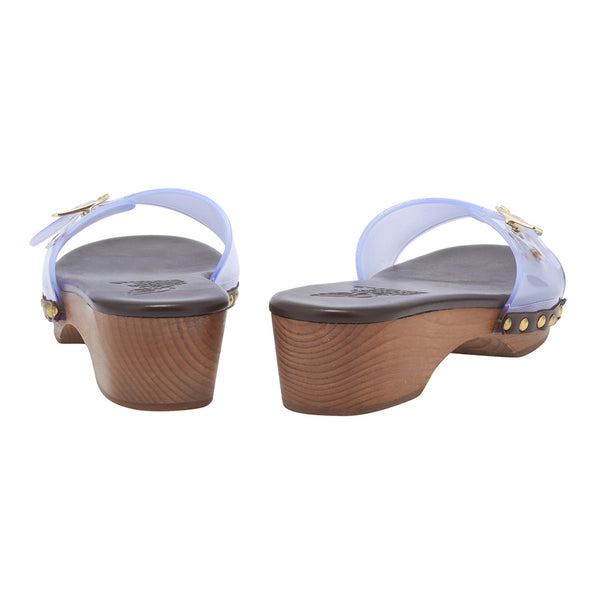 Ancient Greek Sandals Omonia Clog Jelly Clear