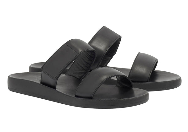 Ancient Greek Sandals Orestis Black