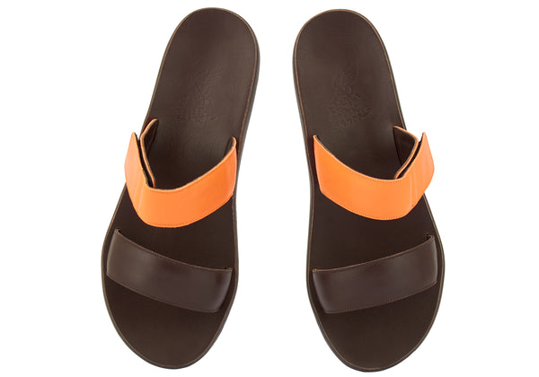 Ancient Greek Sandals Orestis Orange T-Moro / Orange