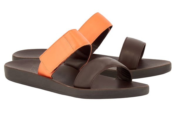 Ancient Greek Sandals Orestis Orange T-Moro / Orange