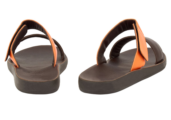 Ancient Greek Sandals Orestis Orange T-Moro / Orange