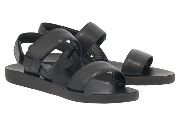 Ancient Greek Sandals Orfeas Black