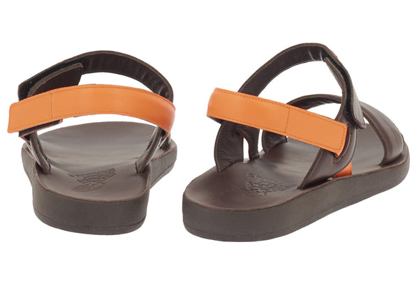 Ancient Greek Sandals Orfeas Orange T-Moro / Orange