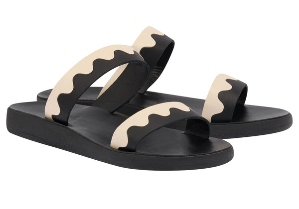 Ancient Greek Sandals Paralia Men Off White / Black