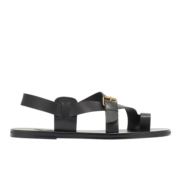 ancient greek sandals Paris Black
