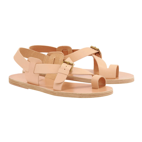 Ancient Greek Sandals Paris Natural