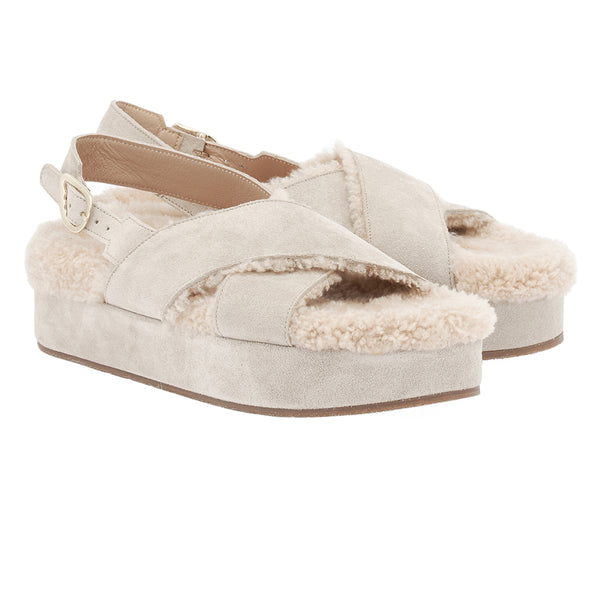 Ancient Greek Sandals Parnassos ALL TAUPE