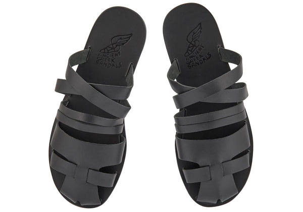 Ancient Greek Sandals Pericles Black