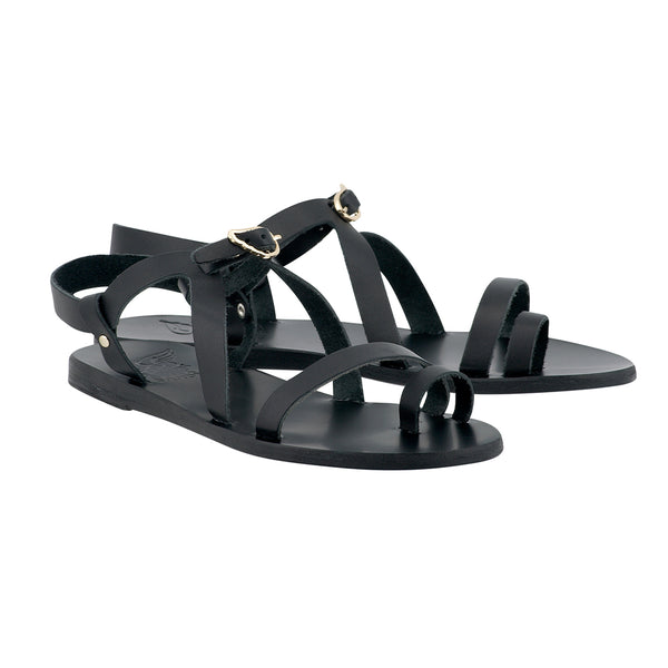 Ancient Greek Sandals Phoebe Black