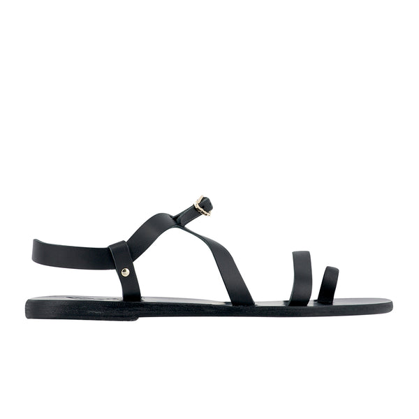 ancient greek sandals Phoebe Black
