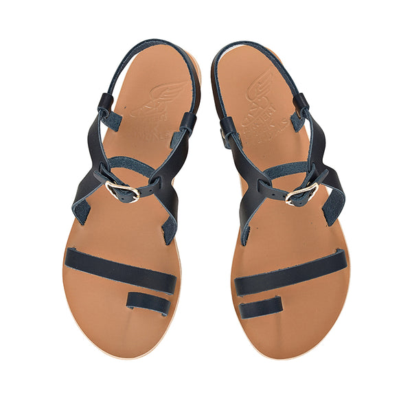 Ancient Greek Sandals Phoebe Marine