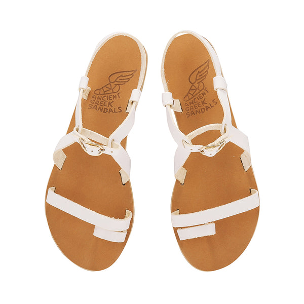 Ancient Greek Sandals Phoebe White