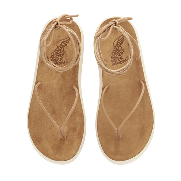 Ancient Greek Sandals Pieria Comfort Natural