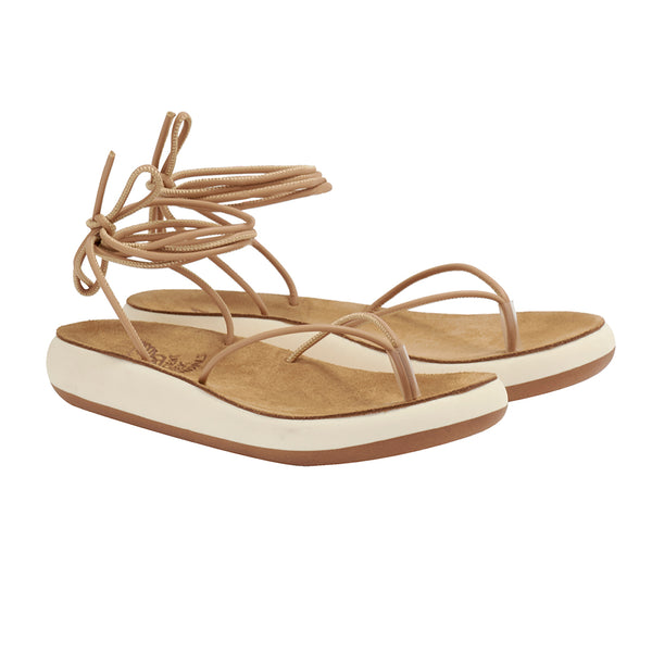 Ancient Greek Sandals Pieria Comfort Natural
