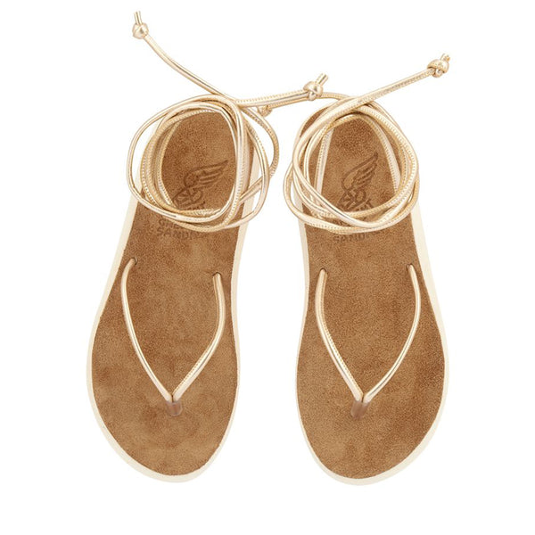 Ancient Greek Sandals Pieria Comfort Platinum