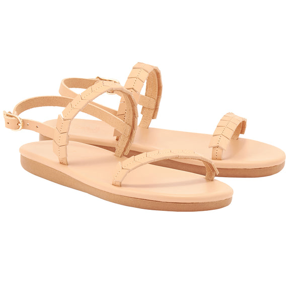 Ancient Greek Sandals Pirgos Natural