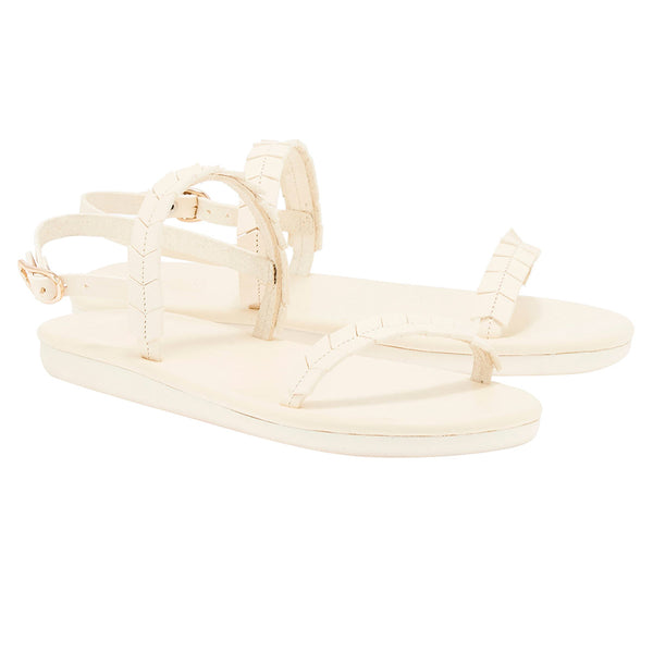 Ancient Greek Sandals Pirgos Off White