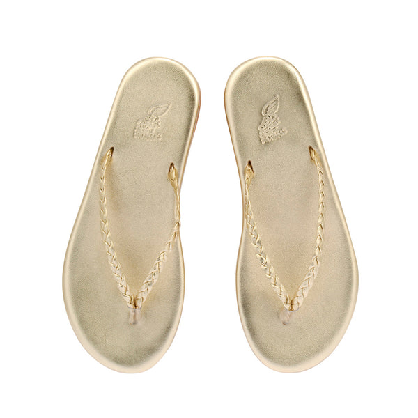 Ancient Greek Sandals Plage ALL PLATINUM