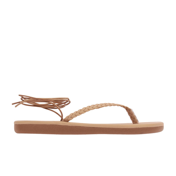 ancient greek sandals Plage lace up Natural