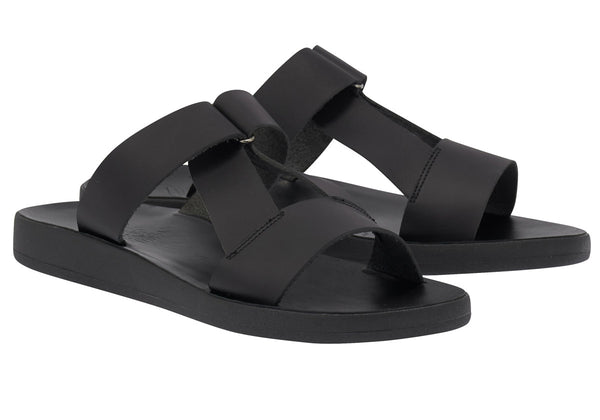 Ancient Greek Sandals Pluto Comfort Black
