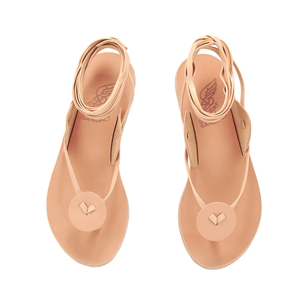 Ancient Greek Sandals Polifimi Natural