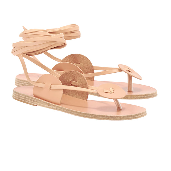Ancient Greek Sandals Polifimi Natural