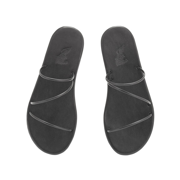 Ancient Greek Sandals Polytimi Flip Flop Black