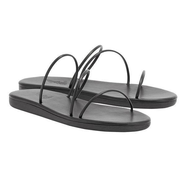 Ancient Greek Sandals Polytimi Flip Flop Black
