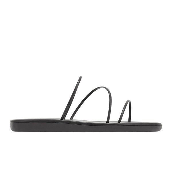 ancient greek sandals Polytimi flip flop Black