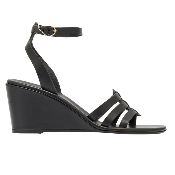 ancient greek sandals Prespa Black