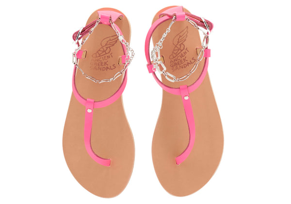 Ancient Greek Sandals Promitheas Fluo Pink