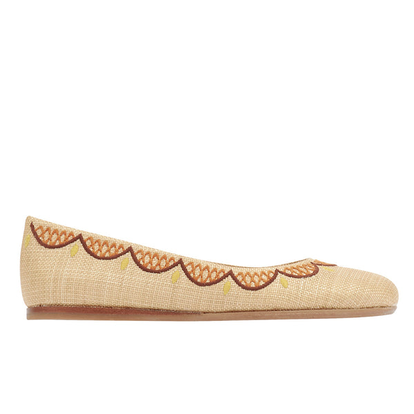 ancient greek sandals Psathini embroidery Lino