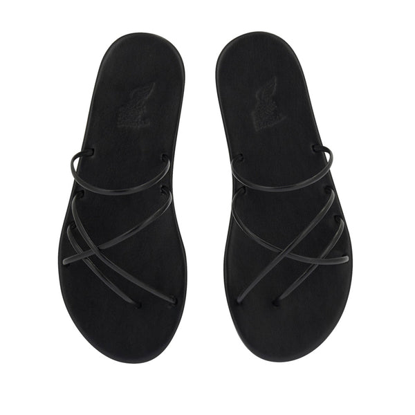 Ancient Greek Sandals Pu Black
