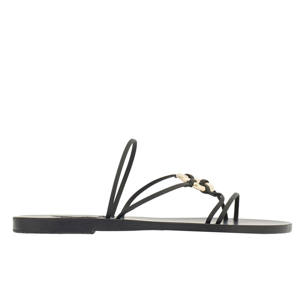 ancient greek sandals Pyr Black