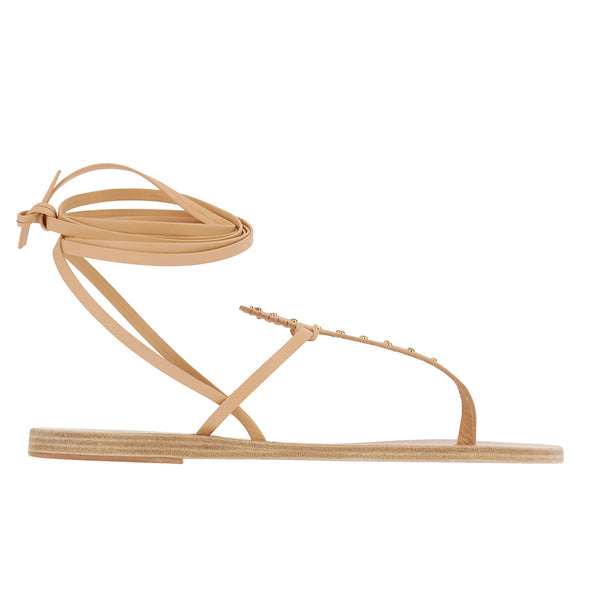 ancient greek sandals Pyrichos Natural